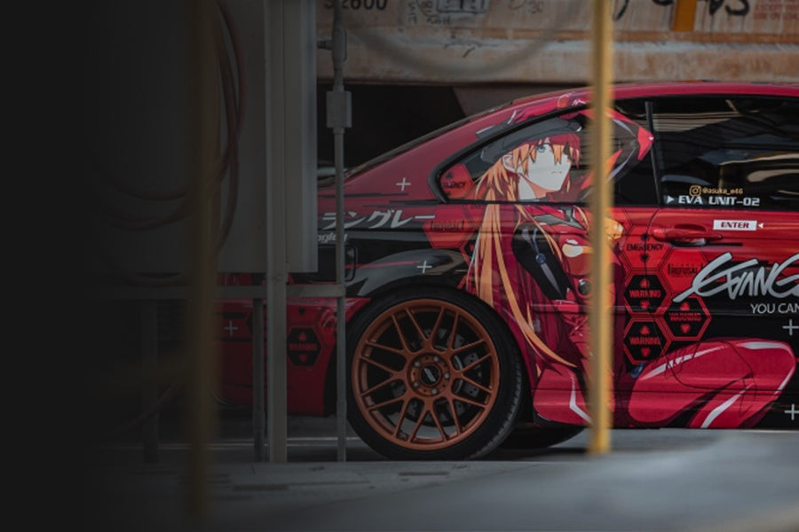 Japanese Anime Vehicle Livery Manga Theme Side Car Wrap Cast Vinyl Wrap  Universal Size Pink Anime Car Sticker AliExpress | lupon.gov.ph