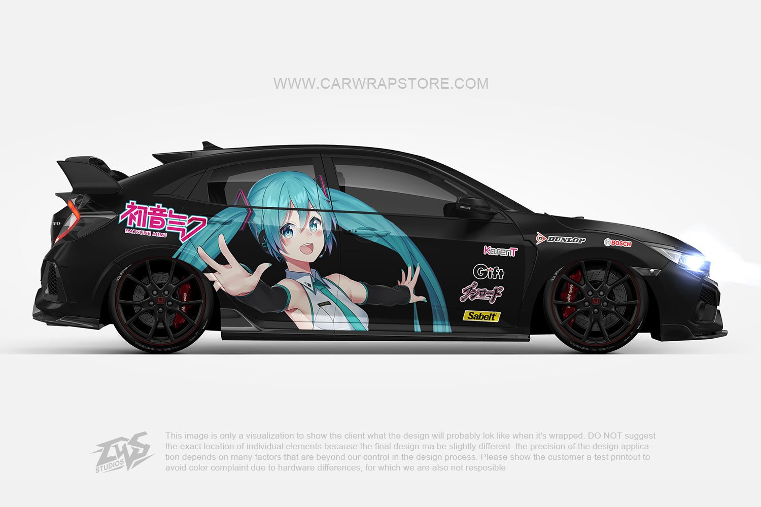 Anime Car Wrap - Etsy