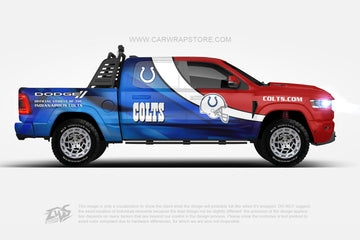 Indianapolis Colts Car Decal