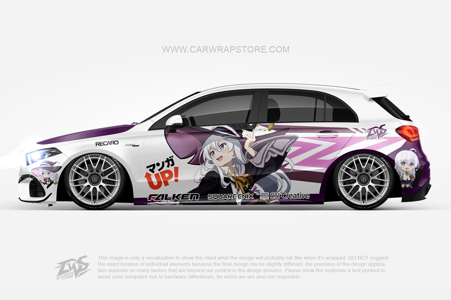 Wandering Witch: The Journey of Elaina ITASHA anime car wrap vinyl ...